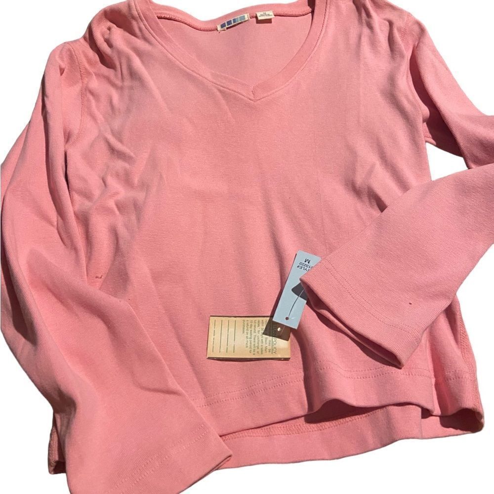 Kim Rogers size medium v necked top new with tags